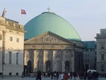 St. Hedwig’s Cathedral, the cathedral of the Berlin’s Catholic archdiocese.
